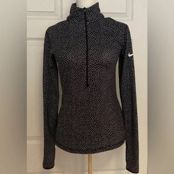 Nike Pro Hyperwarm Half-Zip dri fit Pullover - Picture 2 of 7